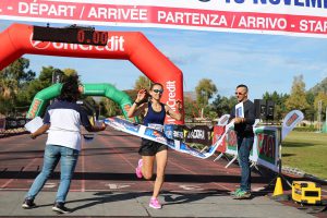 Arrivo prima donna maratona